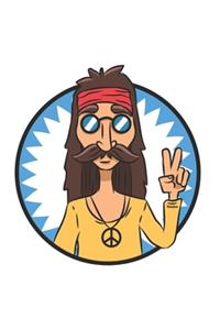 Hippie Man Notebook