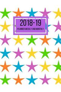 2018-19 Planner Weekly and Monthly