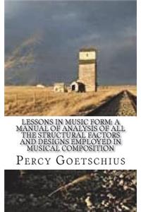 Lessons in Music Form