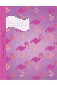 Flamingo Composition Notebook