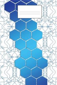 Hex Grid Notebook: Hexagonal Graph Paper Notebook Perfect RPG Graph Paper. Large Hexagon Graph Paper 1/2 150 Pages Hex Paper Notebook:6x9 Large Hexagonal RPG Strategy Paper