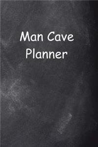 2019 Daily Planner For Men Man Cave Planner Chalkboard Style