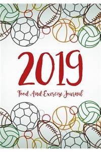 Food And Exercise Journal 2019