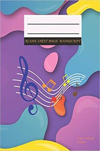 Blank Sheet Music Manuscript