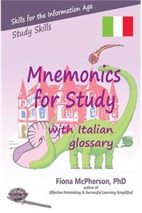 Mnemonics for Study with Italian glossary