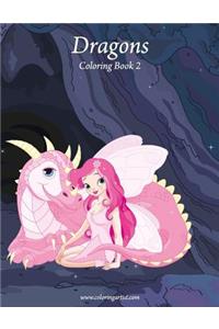 Dragons Coloring Book 2