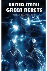 United States Green Beret Weekly Planner 2018