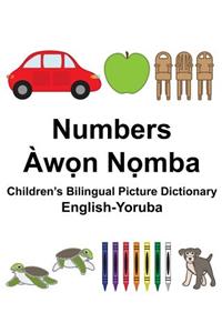 English-Yoruba Numbers Children's Bilingual Picture Dictionary