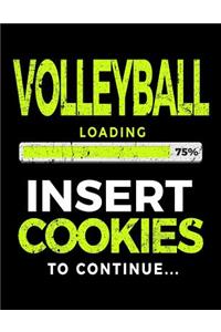 Volleyball Loading 75% Insert Cookies to Continue
