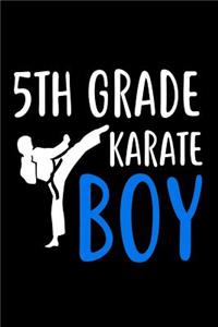 5th Grade Karate Boy
