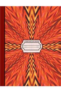 Burst of Color Composition Notebook