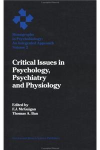 Critical Issues Psychology Psy
