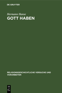 Gott Haben