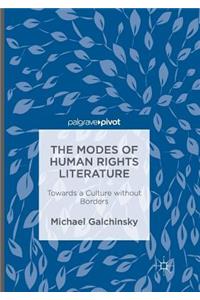 Modes of Human Rights Literature