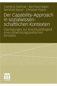 Der Capability-Approach in sozialwissenschaftlichen Kontexten