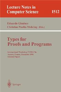 Types for Proofs and Programs