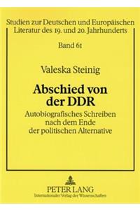 Abschied Von Der Ddr
