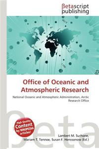 Office of Oceanic and Atmospheric Research