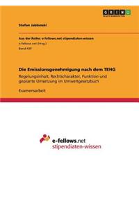 Die Emissionsgenehmigung nach dem TEHG