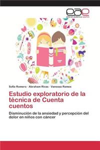 Estudio exploratorio de la técnica de Cuenta cuentos