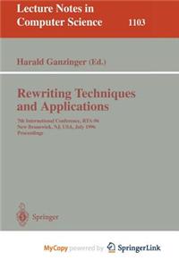 Rewriting Techniques and Applications