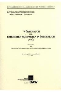 Worterbuch Der Bairischen Mundarten in Osterreich 39. Lieferung