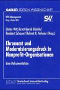 Ehrenamt und Modernisierungsdruck in Nonprofit-Organisationen