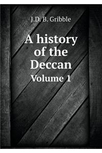 A History of the Deccan Volume 1