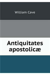 Antiquitates apostolicæ