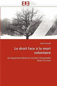 Droit Face À La Mort Volontaire