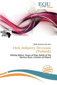 16th Infantry Division (Poland)
