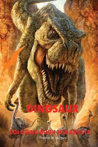 Dinosaur Coloring Book for Adults