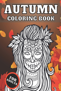 Autumn Coloring Book For Adults