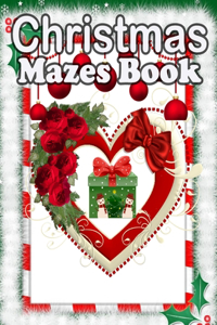 Christmas Mazes book
