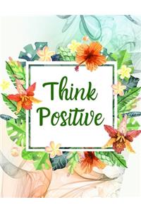 Positive Thoughts Notebook
