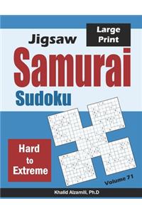 Jigsaw Samurai Sudoku