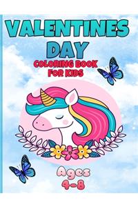 valentines day coloring book for kids ages 4-8
