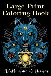 Large Print Coloring Book