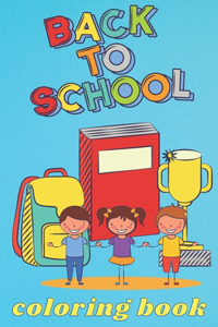 back to school coloring book