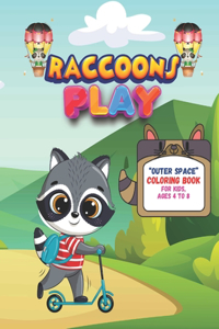 Raccoons Play