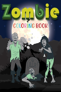Zombie Coloring Book
