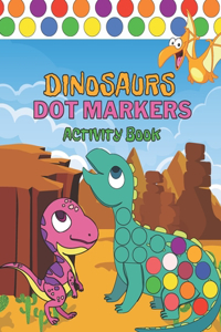 Dinosaurs Dot Markers Activity Book