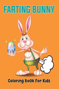 Farting Bunny Coloring Book For Kids