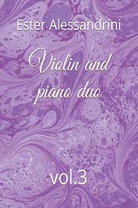 Violin and piano duo