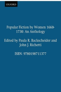 Popular Fiction by Women 1660-1730