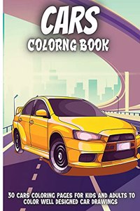 Cars Coloring Book