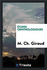 ï¿½tudes ornithologiques