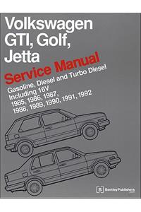 Volkswagen GTI, Golf, Jetta Service Manual 1985-1992