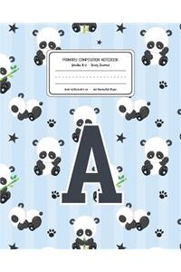 Primary Composition Notebook Grades K-2 Story Journal A