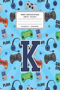 Primary Composition Notebook Grades K-2 Story Journal K